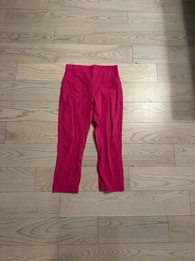 lululemon athletica Hot Pink Athletic Leggings